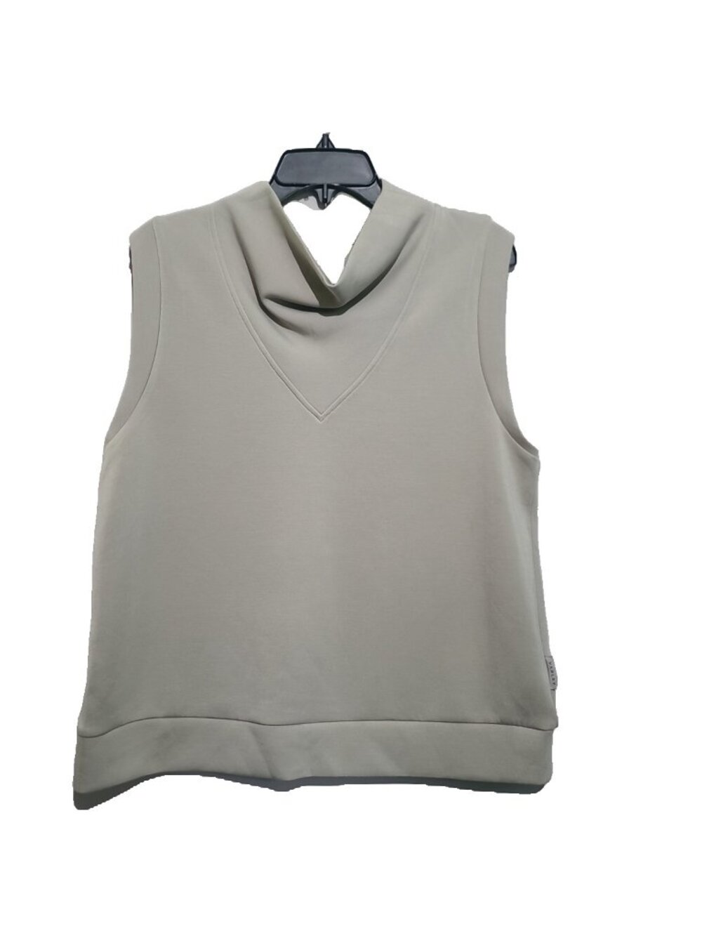 Varley ELLEN COWL TANK Top DoubleSoft M Tan Excellent Condition